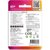Silicon Power 32GB Ultima U03 USB 2.0 flashdrive Zwart