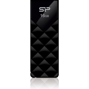 Silicon Power 32GB Ultima U03 USB 2.0 flashdrive Zwart