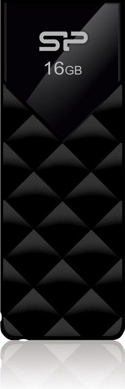 Silicon Power 32GB Ultima U03 USB 2.0 flashdrive Zwart