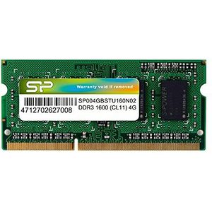 Silicon Power SP004GBSTU160N02 geheugenmodule 4 GB 1 x 4 GB DDR3 1600 MHz