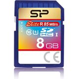 Silicon Power - Elite UHS-I - Geheugenkaart - Blauw - 8GB