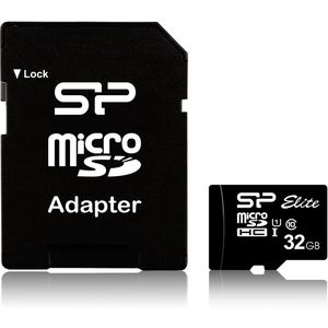SILICON POWER Elite - Flashgeheugenkaart (Adapter voor microSDHC naar SD inbegrepen)