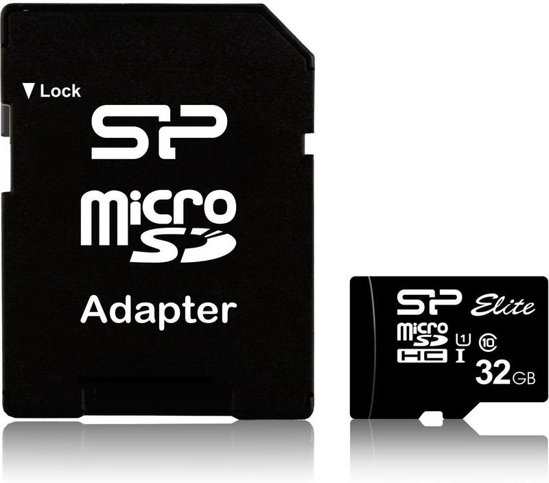SiliconPower MicroSDHC geheugenkaart - 32GB