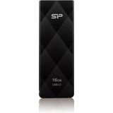 Silicon Power - Blaze B20 - USB-stick - Zwart - 16 GB