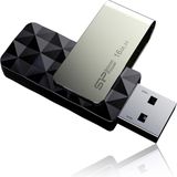 Silicon Power 16GB Blaze B30 USB 3.1 draaibare flashdrive Zwart