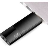 Silicon Power - Ultima U05 - USB-stick - Zwart - 8 GB