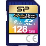 Silicon Power 128GB SDXC Superior Pro 90MB/s geheugenkaart