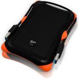 Silicon Power Armor A30 Behuizing - Zwart/Oranje