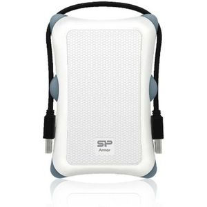 Silicon Power Armor A30 HDD-behuizing Wit 2.5 inch