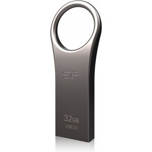 Silicon Power Jewel J80 - USB Stick - 32 GB - Metallic