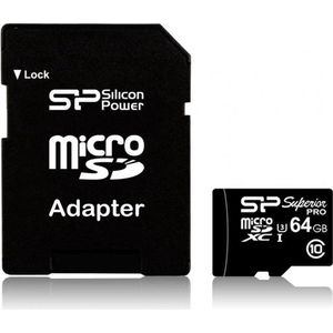 Silicon Power 64GB MicroSDXC UHS-I Klasse 10