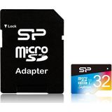 Silicon Power 32GB Superior MicroSDHC Class10 UHS-1 R90/W45Mb/s incl. SD-adapter Zwart