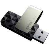 Silicon Power - Blaze B30 - USB-stick - 256GB - Zwart - USB 3.2 Gen 1