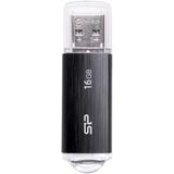 USB stick Silicon Power SP016GBUF2U02V1K 16 GB USB 2.0 Black 16 GB