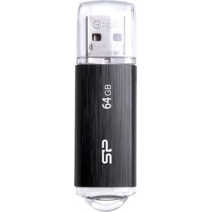 Silicon Power - Ultima U02 - USB-stick - 64GB - USB 2.0 - Zwart