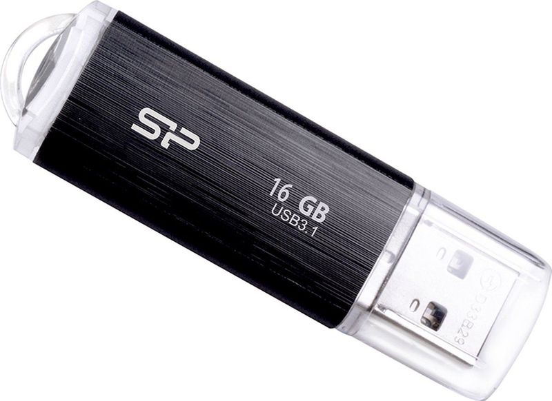 Silicon Power 16GB Blaze B02 USB 3.0 flashdrive Zwart