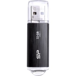 SILICON POWER Blaze B02 - USB-Flash-Laufwerk - 32 GB - USB 3.0/USB Typ C - Schwarz