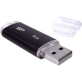 Silicon Power - U02 Ultima - USB Pendrive - Zwart - 4GB