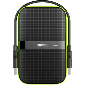 Silicon Power ArmorA60 - Externe harde schijf - 4 TB - Zwart