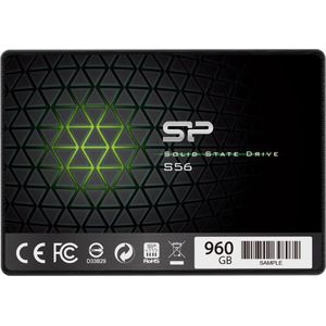 Silicon Power Slim S56 - 480 GB SSD - intern - 2,5" (6,4 cm) (480 GB, 2.5"), SSD