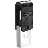 Silicon Power - Mobiel C31 - USB-stick - Zwart - 32 GB
