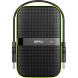 Silicon Power - Armor A60 - Externe Harde Schijf - Zwart - Groen - 5TB