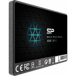Silicon Power SP001TBSS3A55S25 Ace A55 SSD, 1 TB, 7mm 2.5inch, SATA3, 3D NAND SLC, 560/500 MB/s