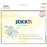 Stick'n - overtrekpapier - tracing paper - zelfklevend kalkpapier - transparant - 150x203mm - 30 sticky notes