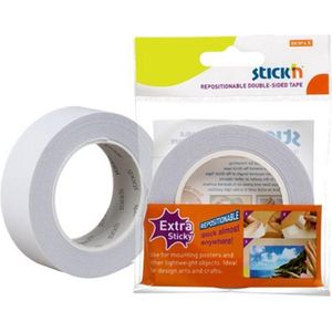 Dubbelzijdige Tape - Niet-Permanente Lijm - Diverse Breedtes - Voor Tijdelijke Hechting