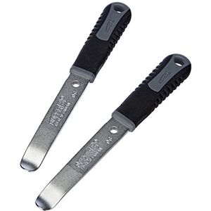 Gereedschap superb bandafnemers 2 staal groot non slip grip - ZWART