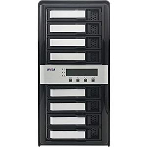 Areca - ARC-8050T3U-8 - Toren - Zwart - Netwerkopslag