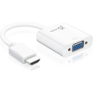 j5create - JDA213 - HDMI naar VGA Adapter - Zwart - Kunststof
