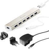 j5create JCH377 USB 3.2 Gen 1 (3.1 Gen 1) Micro-B 5000 Mbit/s Zilver