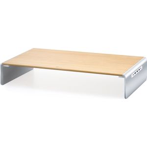 J5create JCT425-N Houten Monitor Stand met Docking Station