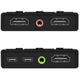 j5Create - JVA06 - Video-Opname - Zwart - HDMI