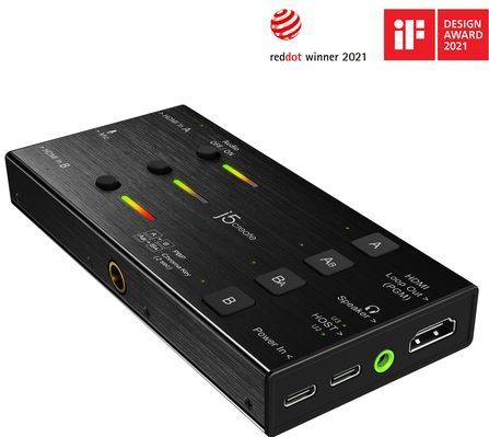 j5Create - JVA06 - Video-Opname - Zwart - HDMI