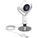 j5create JVCU360-N 360° All Around Webcam - HD Video - Plug and Play