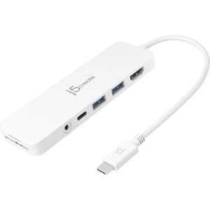 j5create USB-C® Multi-Port Hub with Power Delivery