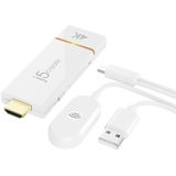 j5create - Screencast 4K - Draadloze Display Adapter - Zwart - Voor Telefoon en Tablet