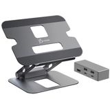 j5create - Multi-Angle 4K Docking Stand - Aluminium - Verstelbaar - Opvouwbaar