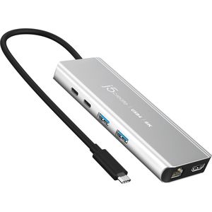 j5create USB4 8K-hub met meerdere poorten