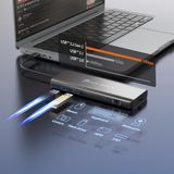 j5Create - JCD398-N - Docking Station - Grijs - USB 3.2 Gen 2 - 100 W - 5 Havens