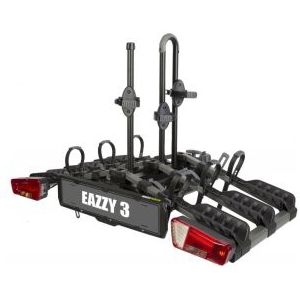 buzz rack eazzy 3 towbar bike rack 13 pins  3 bikes black