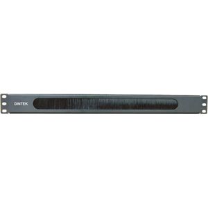 DINTEK - Panel cable management - 1U - brush - 19""rack/patchkast - 2304-03004ch