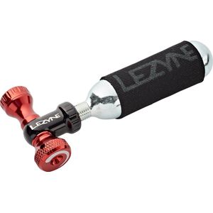 Lezyne Control Drive CO2 Red Gloss with 16G Cartridge CO2-dispenser, rood/Hi-Gloss, One Size