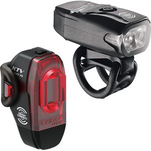 Lezyne KTV Drive/KTV Pro Smart Pair 220F/75R - Oplaadbare LED fietslampen - Zwart