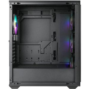Azza Boitier Moyen Tour ATX Forest RGB met vitrage (Noir) (ATX, mATX, ITX), PC-behuizing, Zwart