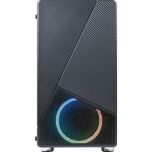 Azza Noir 130 RGB | Micro Tower Case | Zwart
