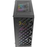 Azza - Spectra RGB - Midi Tower Case - Zwart - Stijlvolle PC-behuizing
