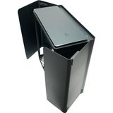 Azza - Cast - PC-Behuizing - Zwart - Aluminium en Staal